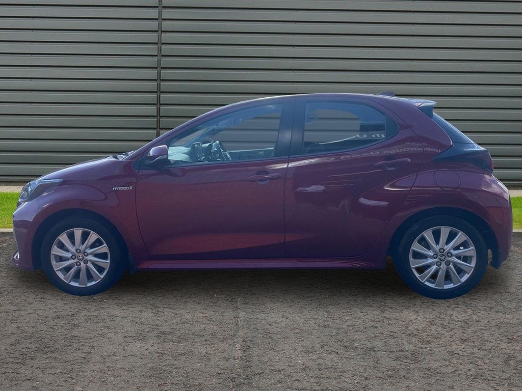 Toyota Yaris 1.5 Vvt-h Icon Hatchback Hybrid E Cvt Red #6