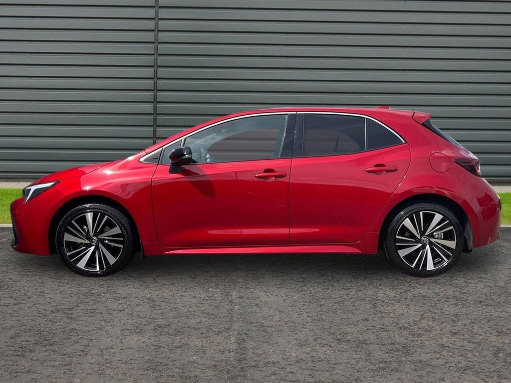 Toyota Corolla 1.8 Vvt-h Design Hatchback Hybrid Cvt Red #6