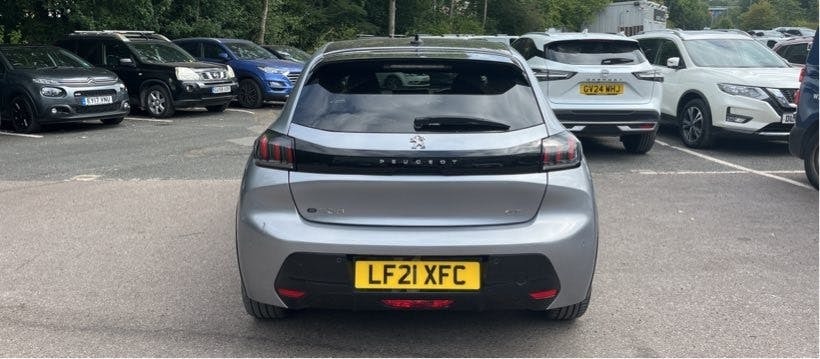 Peugeot e-208 50Kwh Gt Premium Hatchback Grey #2