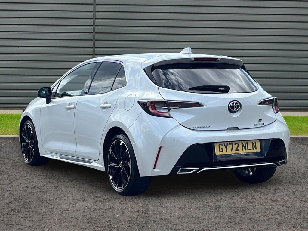 Toyota Corolla 2.0 Vvt-h Gr Sport Hatchback Hybrid Cvt White #5
