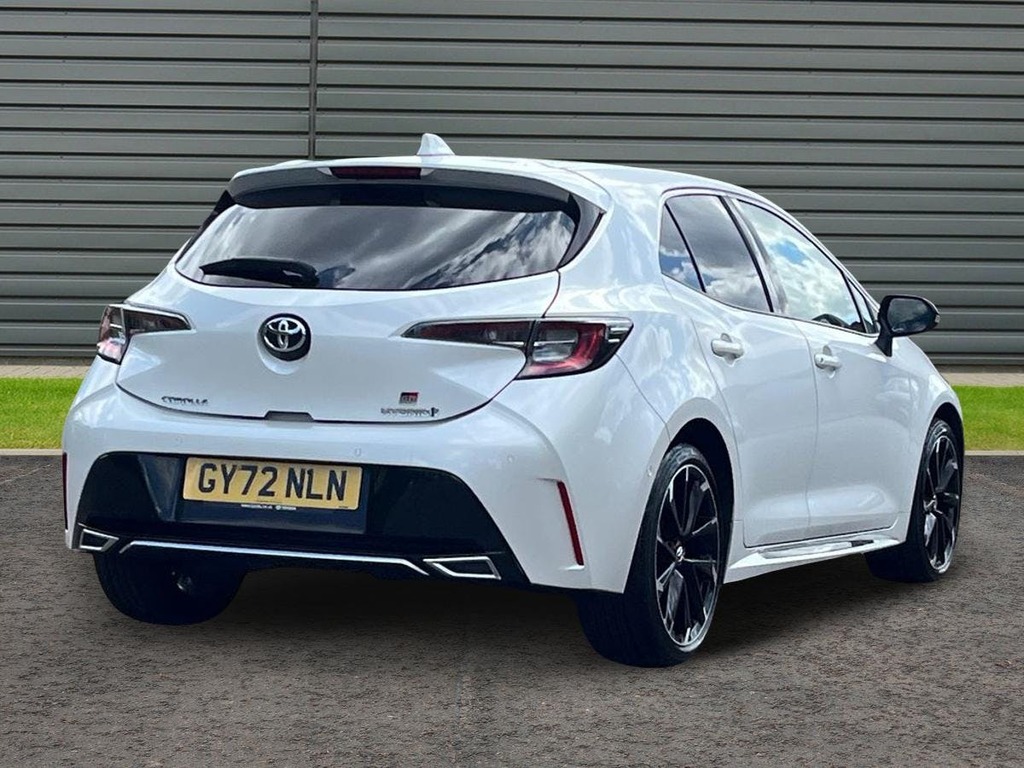 Toyota Corolla 2.0 Vvt-h Gr Sport Hatchback Hybrid Cvt White #3