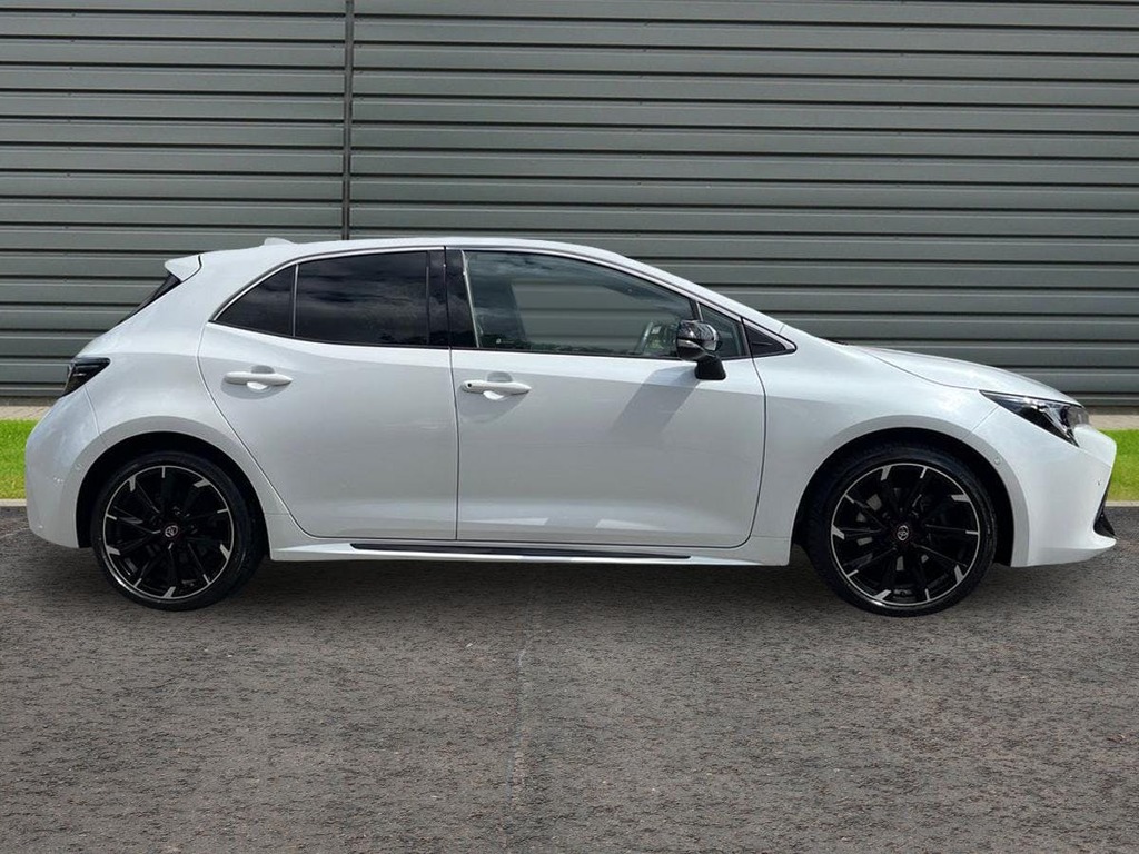 Toyota Corolla 2.0 Vvt-h Gr Sport Hatchback Hybrid Cvt White #2