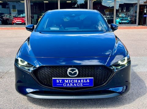 Mazda 3 Hatchback GN69JFG Blue #5