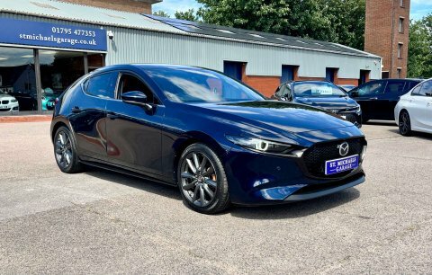 Mazda 3 Hatchback GN69JFG Blue #4