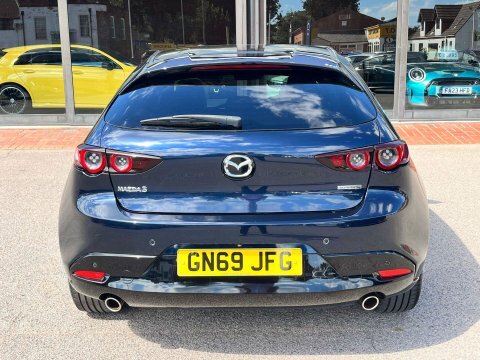 Mazda 3 Hatchback GN69JFG Blue #6