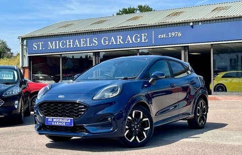 Ford Puma Suv Blue