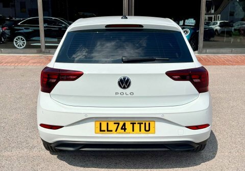 Volkswagen Polo Hatchback LL74TTU White #6