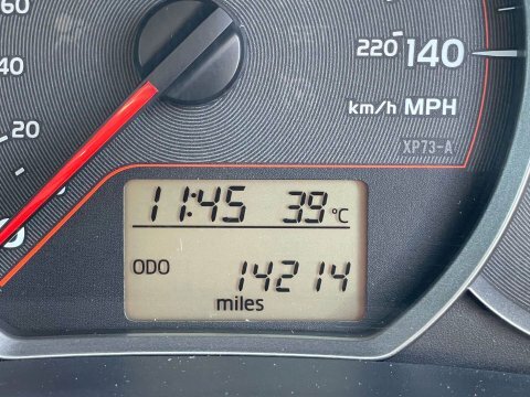 Toyota Yaris Hatchback Red #20