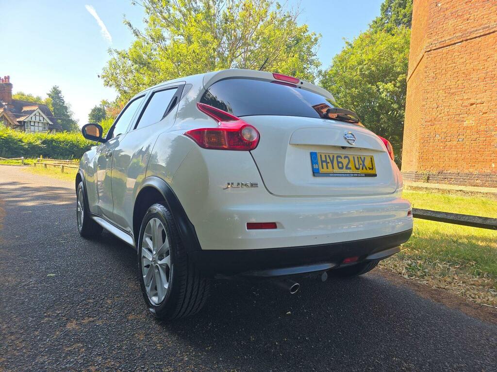 Nissan Juke 1.6 Acenta Premium Euro 5 Ss White #5