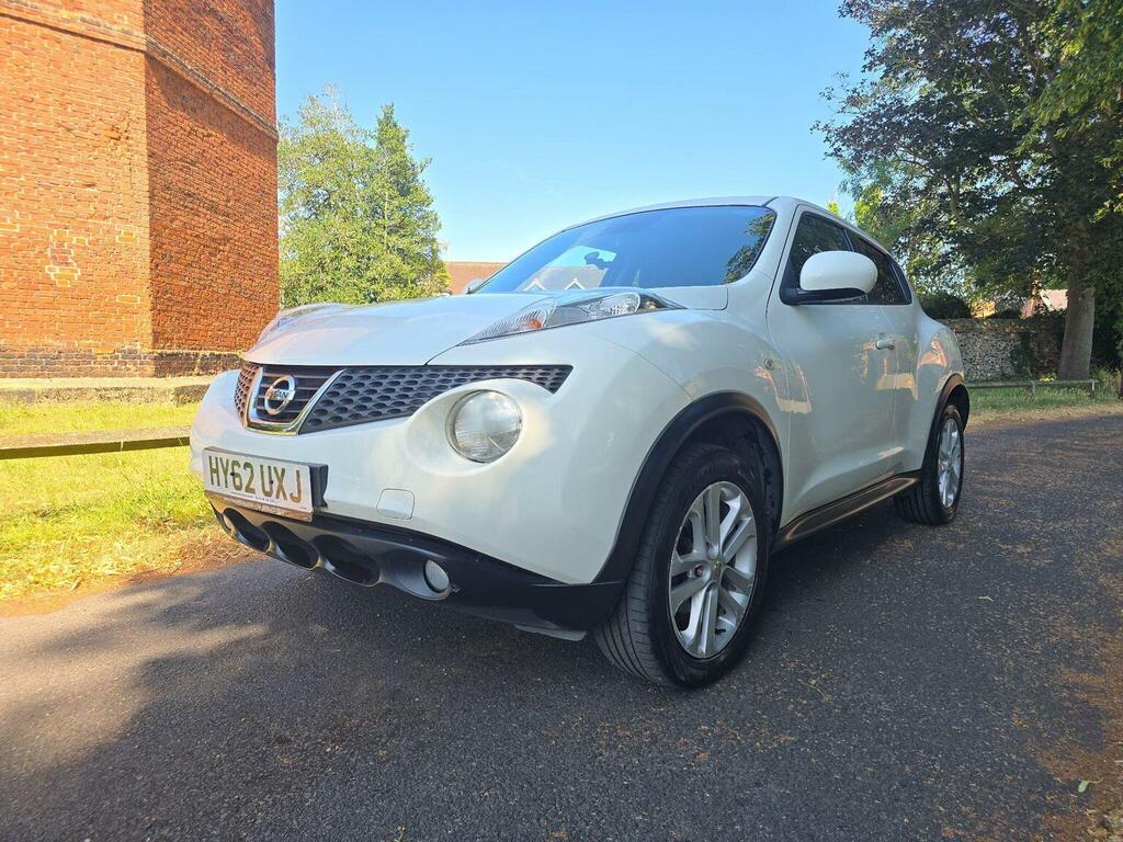 Nissan Juke 1.6 Acenta Premium Euro 5 Ss White #3