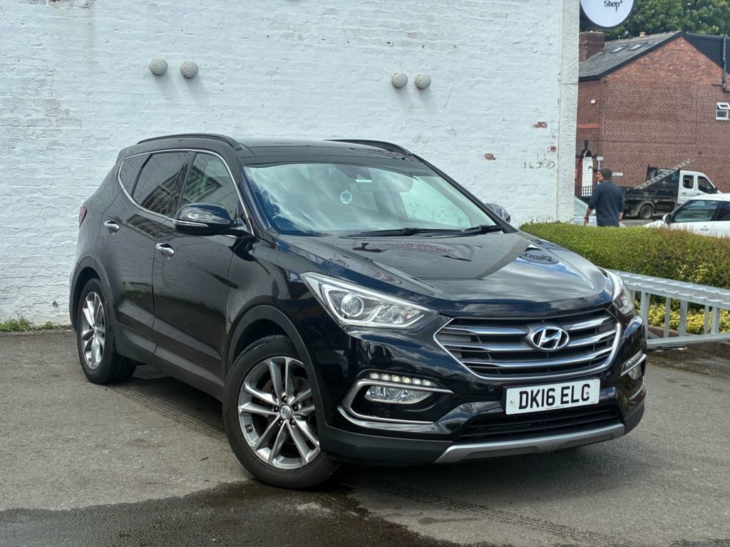 Hyundai Santa Fe 2.2L Premium Se DK16ELC Black #2