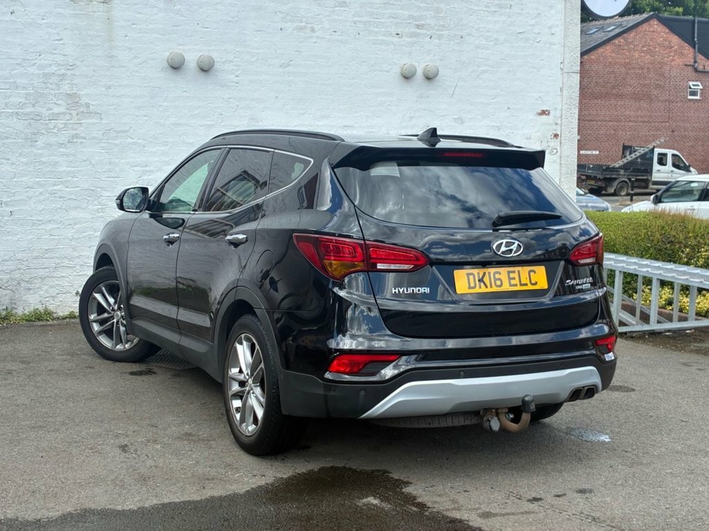 Hyundai Santa Fe 2.2L Premium Se DK16ELC Black #4