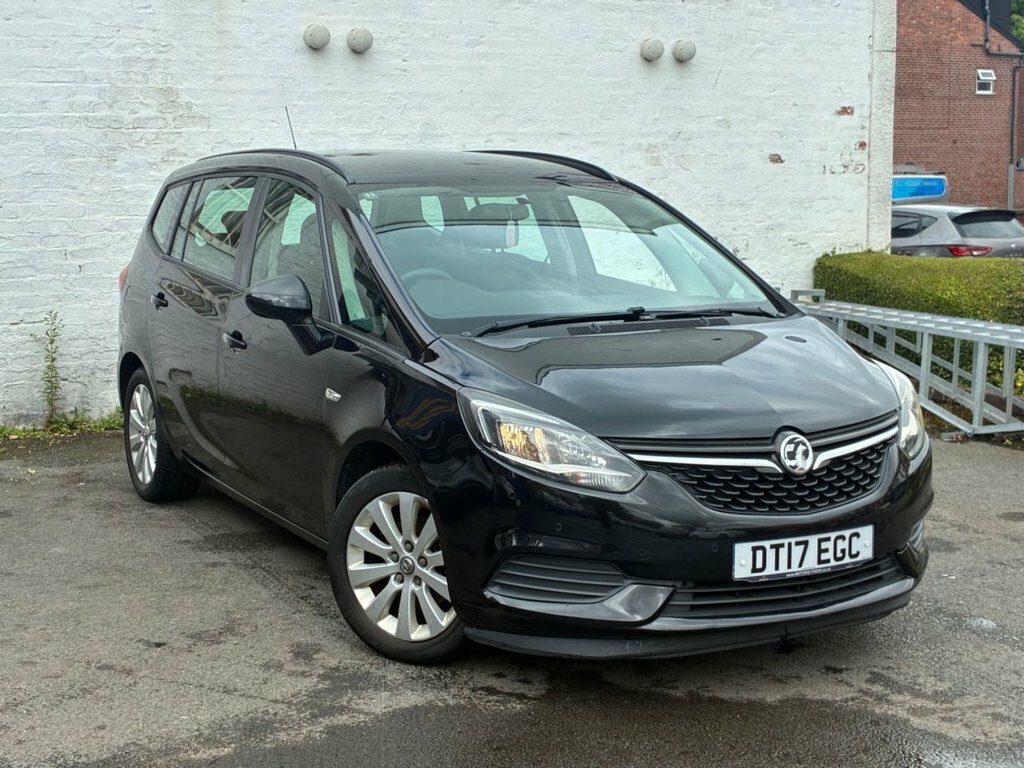 Vauxhall Zafira Tourer 1.6L Design Black