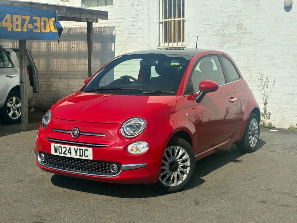 Fiat 500 Hatchback Red #6