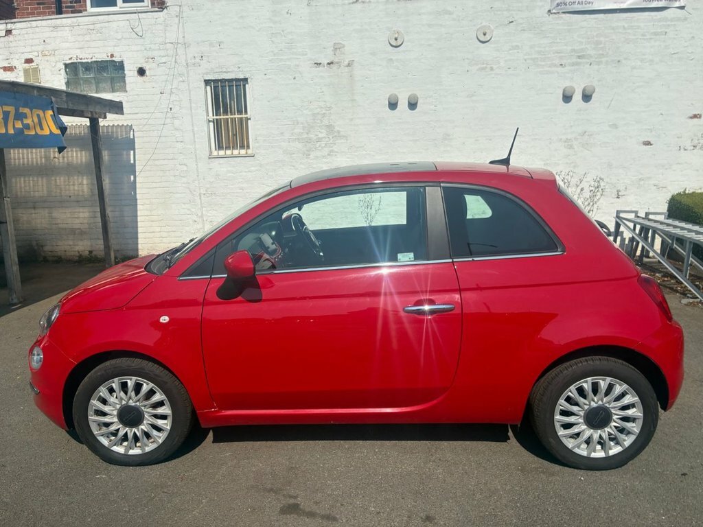 Fiat 500 Hatchback Red #5