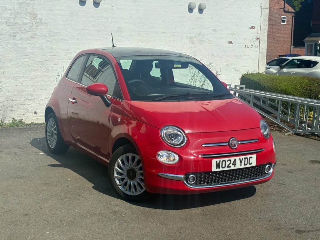 Fiat 500 Hatchback Red