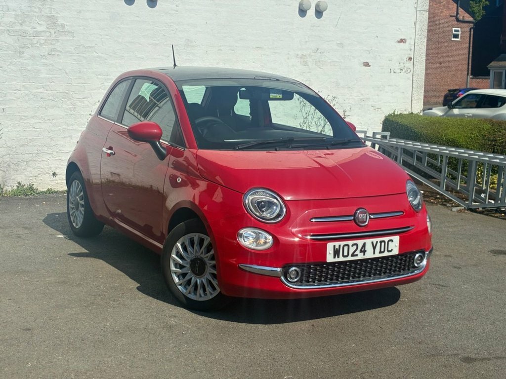 Fiat 500 Hatchback Red #2