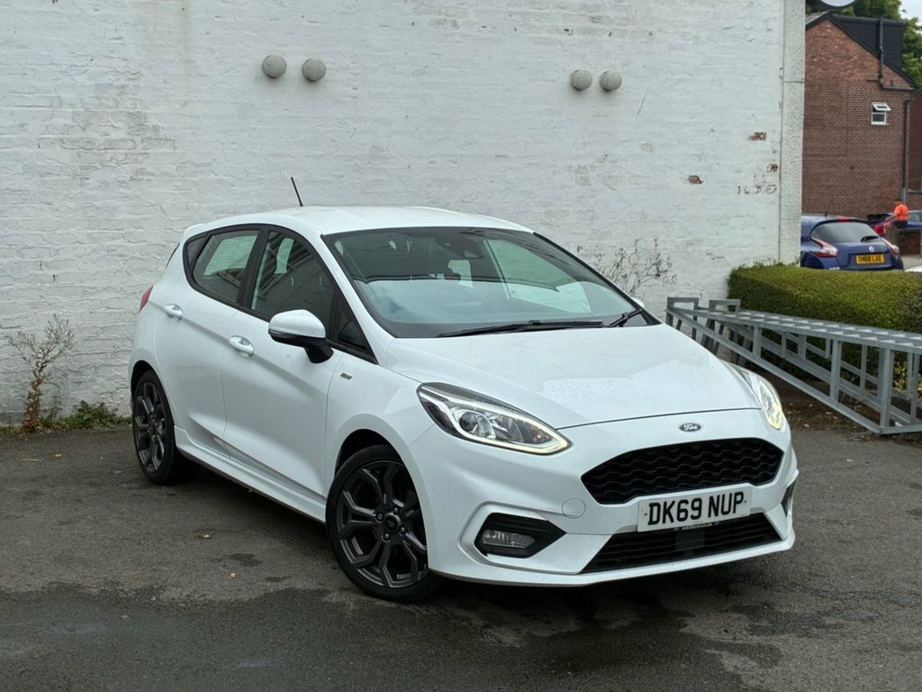 Ford Fiesta 1L St-line White