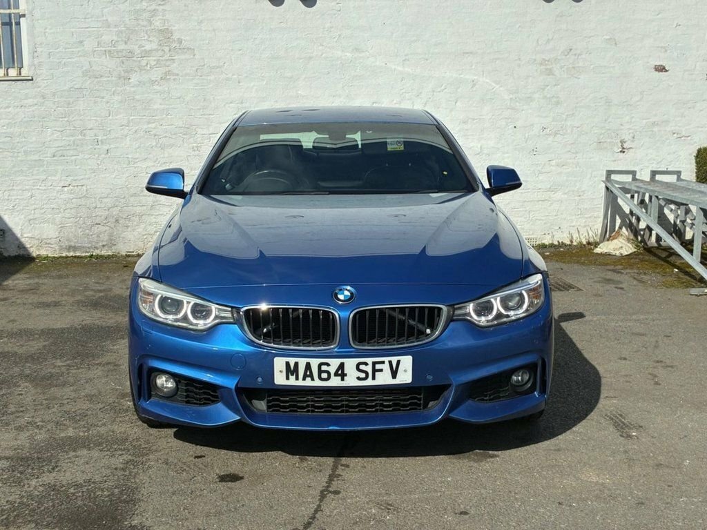 BMW 4 Series Gran Coupe 2L M Sport MA64SFV Blue #4