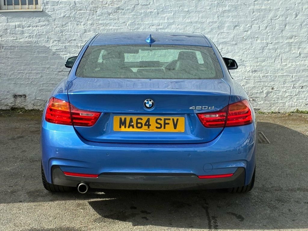 BMW 4 Series Gran Coupe 2L M Sport MA64SFV Blue #6