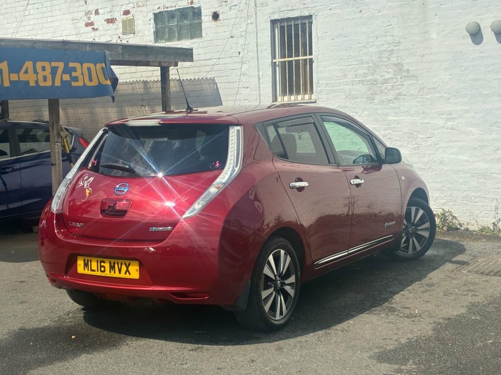 Nissan Leaf 80Kw Acenta 30Kwh Hatchback Red #12
