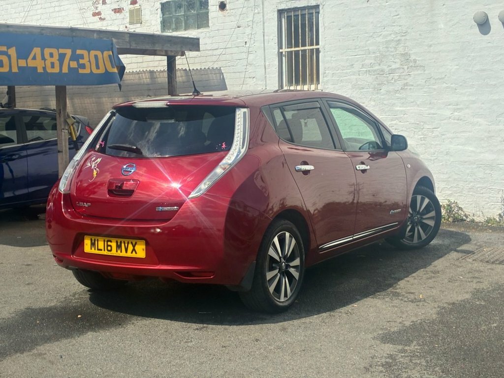 Nissan Leaf 80Kw Acenta 30Kwh Hatchback Red #11