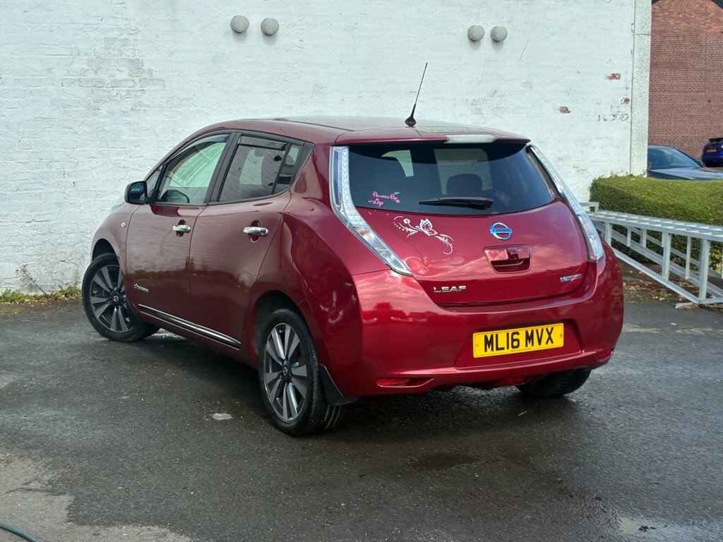 Nissan Leaf 80Kw Acenta 30Kwh Hatchback Red #7
