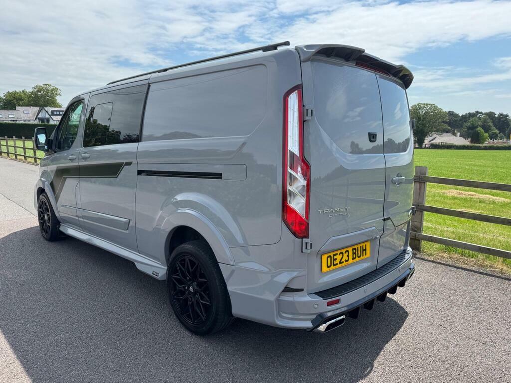 Ford Transit Custom 2.0 320 Ecoblue Limited Crew Van L2 H1 Euro 6 Ss OE23BUH Grey #2