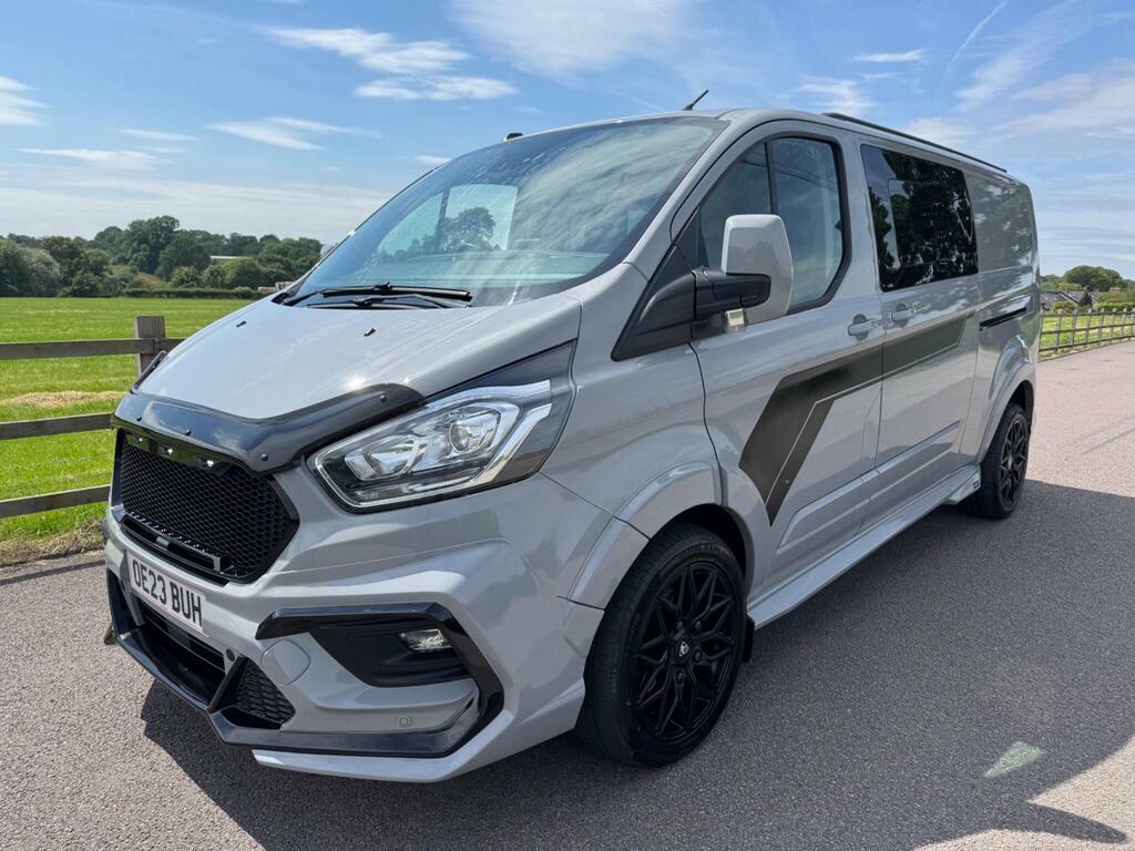 Ford Transit Custom 2.0 320 Ecoblue Limited Crew Van L2 H1 Euro 6 Ss Grey