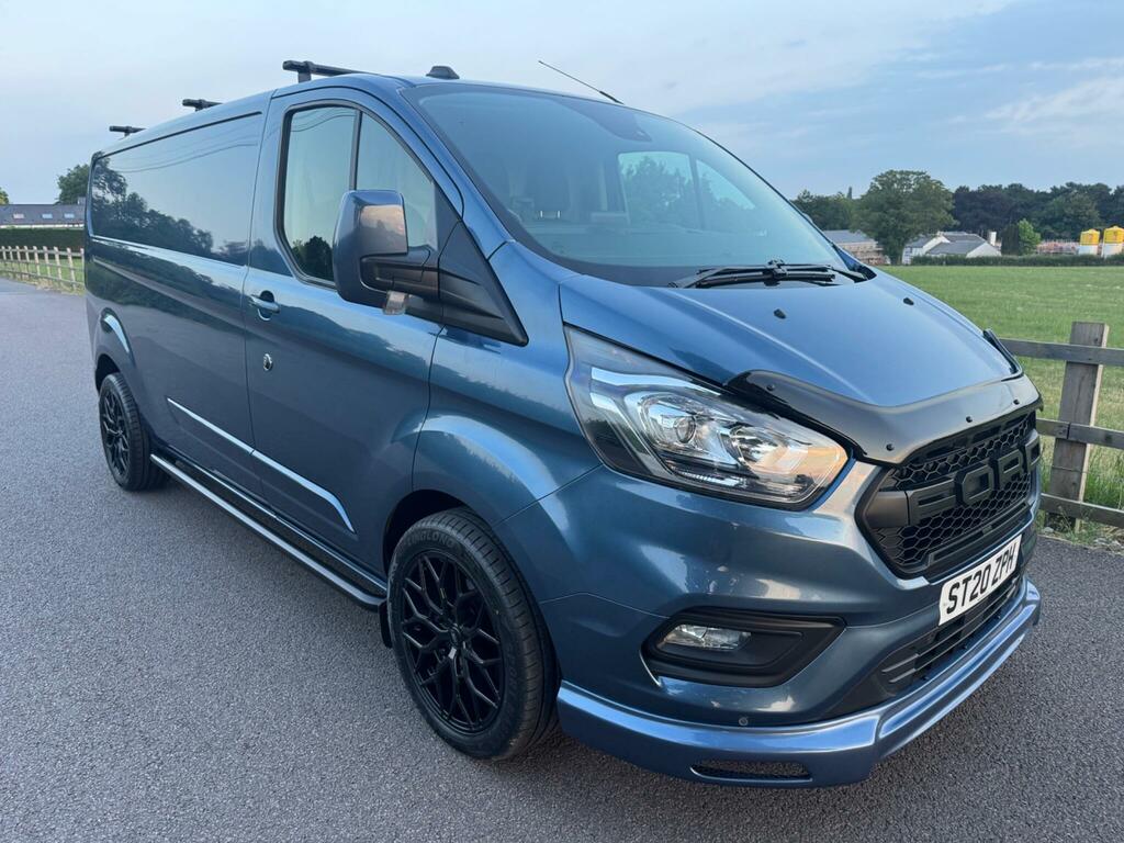 Ford Transit Custom 2.0 300 Ecoblue Limited L2 H1 Euro 6 Ss Blue