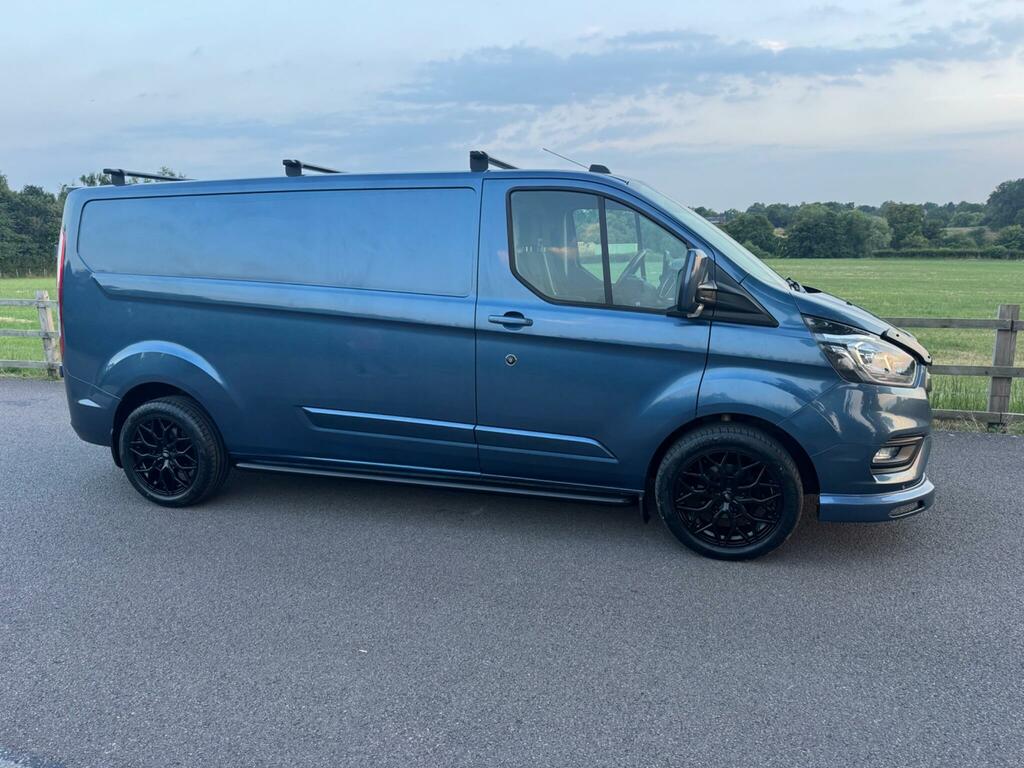 Ford Transit Custom 2.0 300 Ecoblue Limited L2 H1 Euro 6 Ss ST20ZPH Blue #5