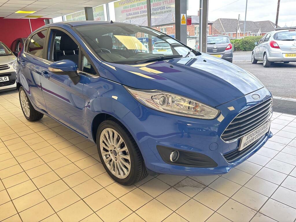 Ford Fiesta 1.0 Titanium Euro 5 S S Blue