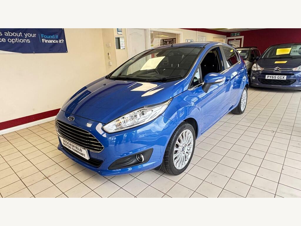 Ford Fiesta 1.0 Titanium Euro 5 S S Blue #2