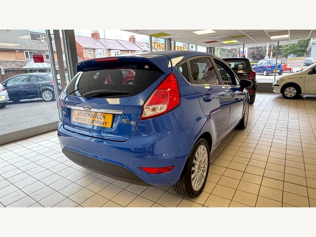 Ford Fiesta 1.0 Titanium Euro 5 S S Blue #5
