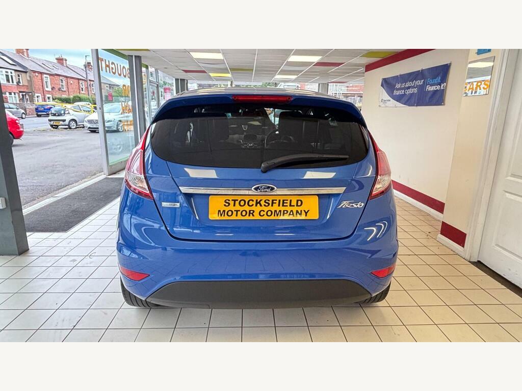 Ford Fiesta 1.0 Titanium Euro 5 S S Blue #4