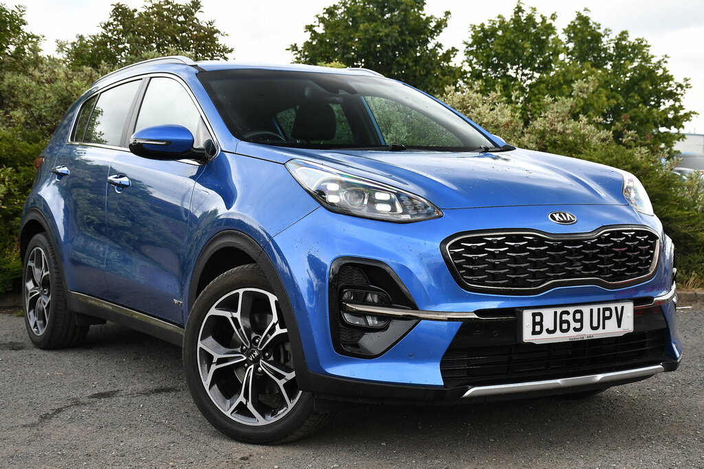 Kia Sportage 1.6 T-gdi Gt-line Suv Dct Awd Euro 6 S Blue