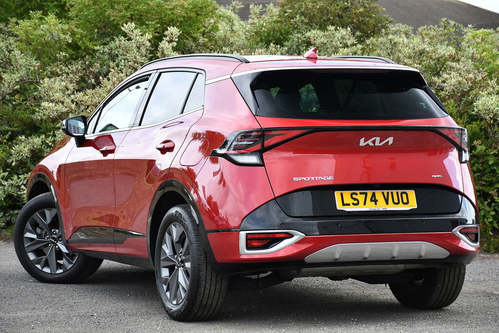 Kia Sportage 1.6 H T-gdi Gt-line Suv Hybrid Eur LS74VUO Red #3