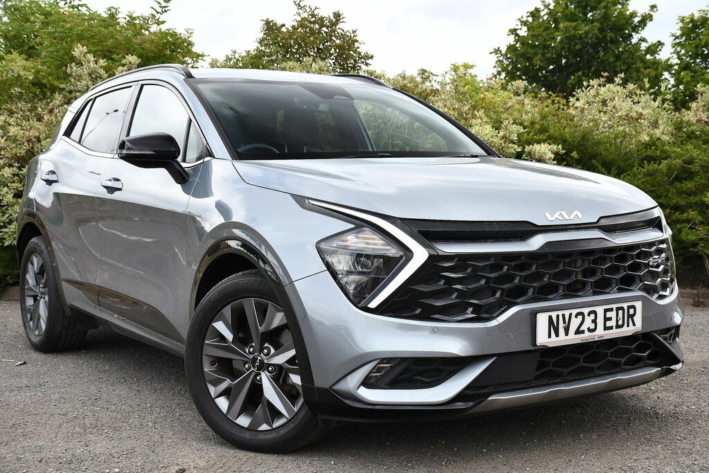 Kia Sportage 1.6 H T-gdi Gt-line Suv Hybrid Eur NV23EDR Silver