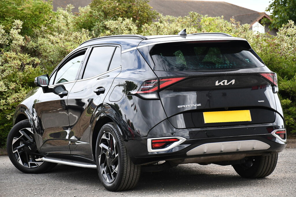 Kia Sportage 1.6 T-gdi Mhev Gt-line S Suv Hybrid Dct NV25AFN Black #3