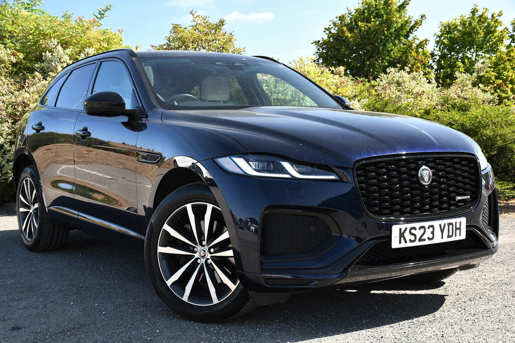 Jaguar F-Pace 2.0 D200 Mhev R-dynamic Se Black Suv Au Blue