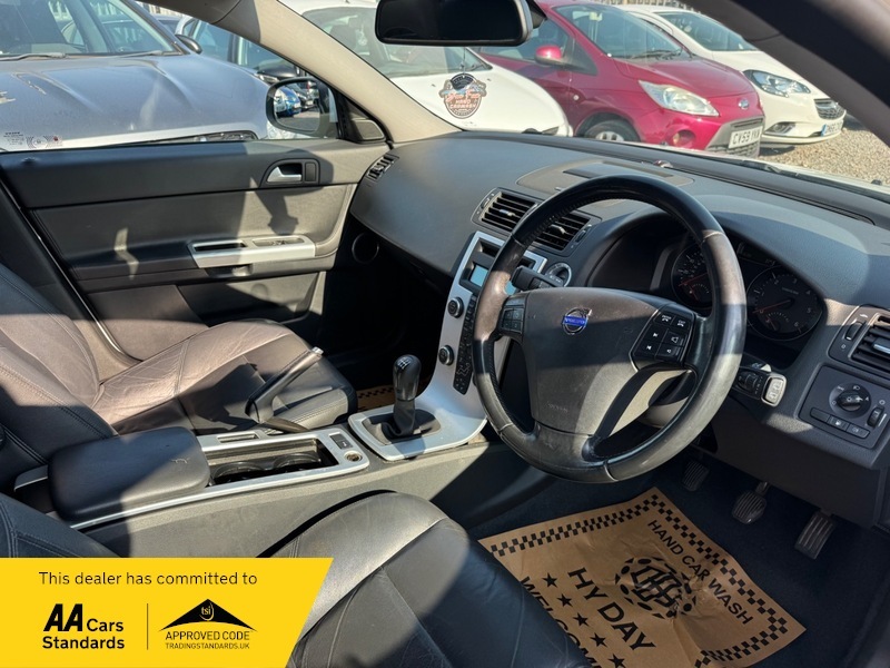 Volvo V50 Drive Se Lux Edition White #5