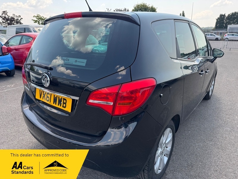 Vauxhall Meriva Se Black #3