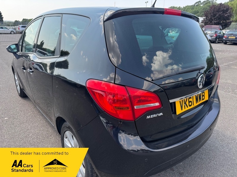 Vauxhall Meriva Se Black #4