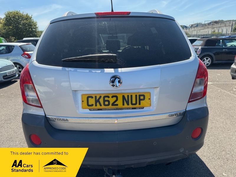 Vauxhall Antara Exclusiv Cdti S S Silver #6