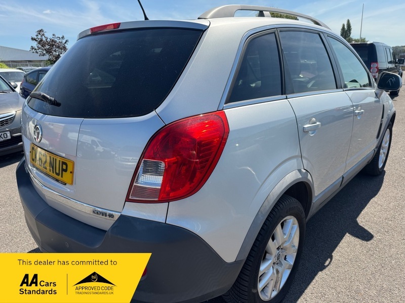 Vauxhall Antara Exclusiv Cdti S S Silver #4