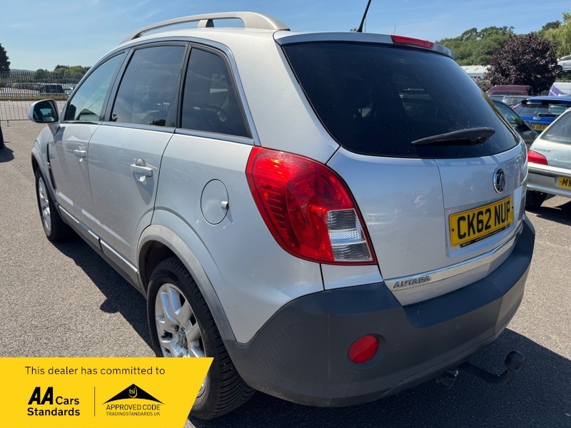 Vauxhall Antara Exclusiv Cdti S S Silver #3