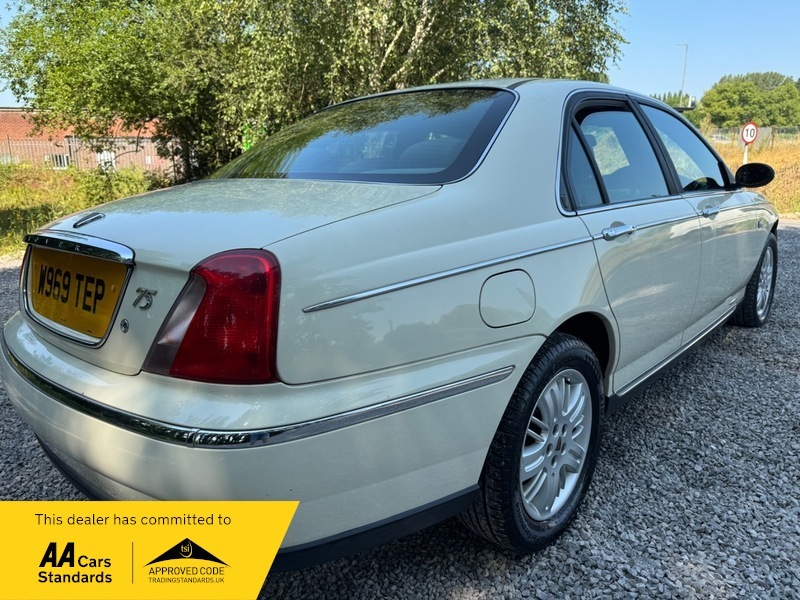 Rover 75 Club Se W969TEP White #3