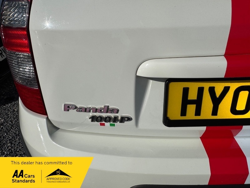 Fiat Panda 100Hp White #6