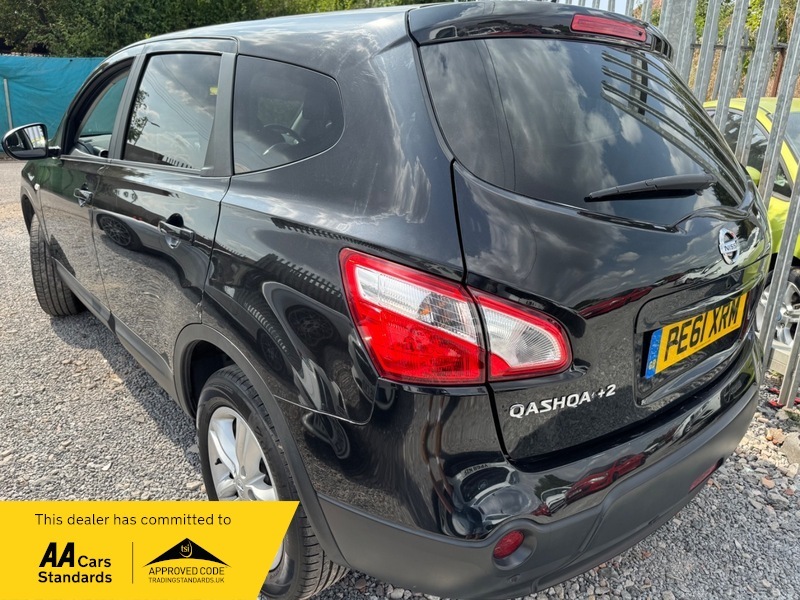 Nissan Qashqai+2 Dci Acenta Plus 2 Black #4