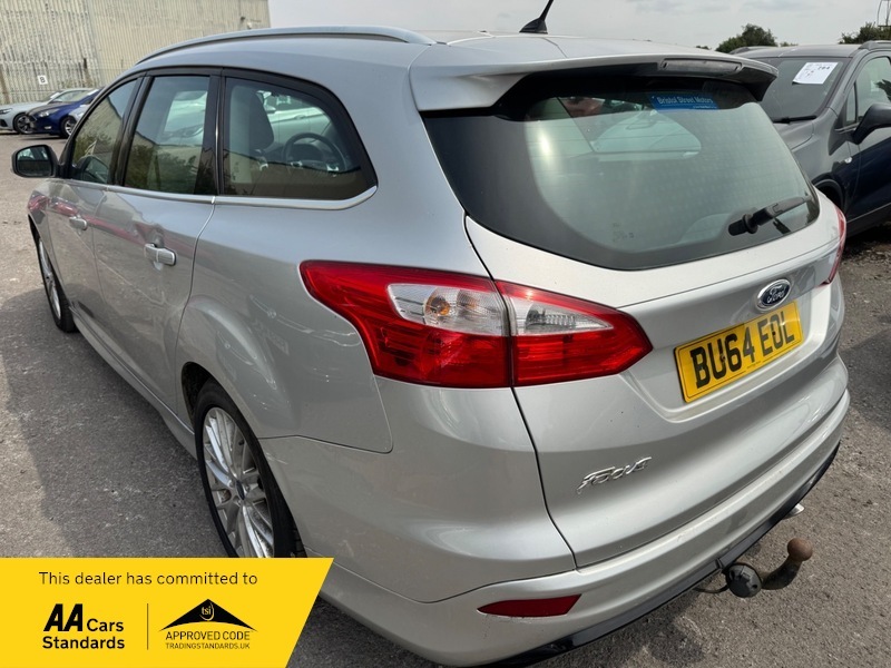 Ford Focus Zetec S Tdci Silver #4